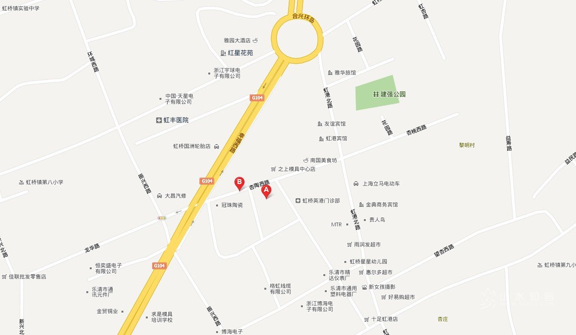 2012年年会地址图