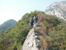 朝阳洞-五老巅山脊-灵峰20131207